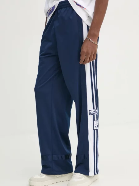 Спортен панталон adidas Originals Adibreak с апликация тъмносиньо