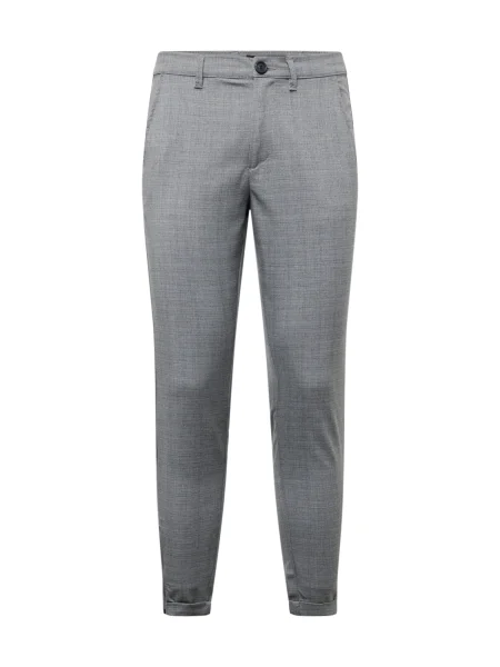 GABBA Pantaloni eleganți Pisa / metalic gri