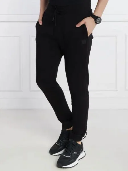 BOSS ORANGE Pantaloni de trening Sestart negru