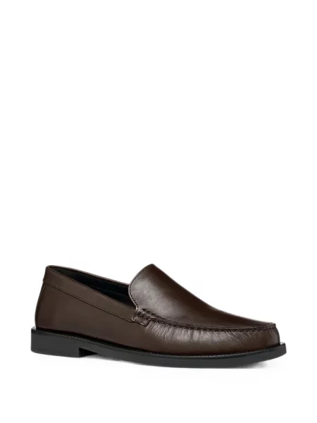 Pantofi loafer Geox din piele maro