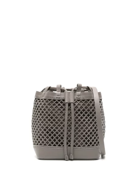 Colier Brunello Cucinelli din piele