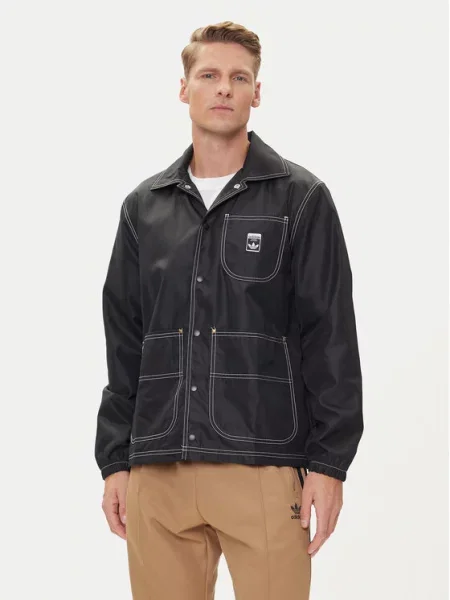 Adidas Jachetă cămașă Wabash negru