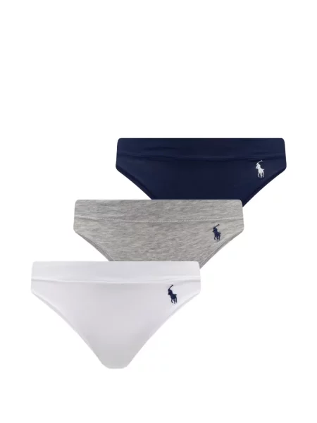 Polo Polo Ralph Lauren με σχέδιο με στρογγυλή λαιμόκοψη μαύρο