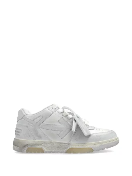 Sneakerși Off-white business alb