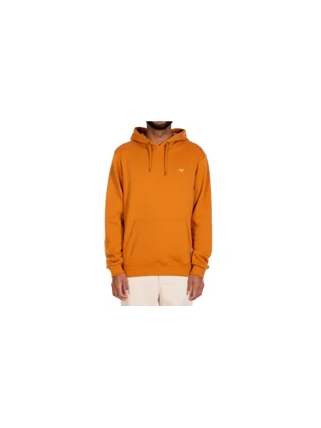 IrieDaily Mini Flag 2 Hoody Toffee Mężczyźni Koszulki IrieDaily Size: M pomarańczowy