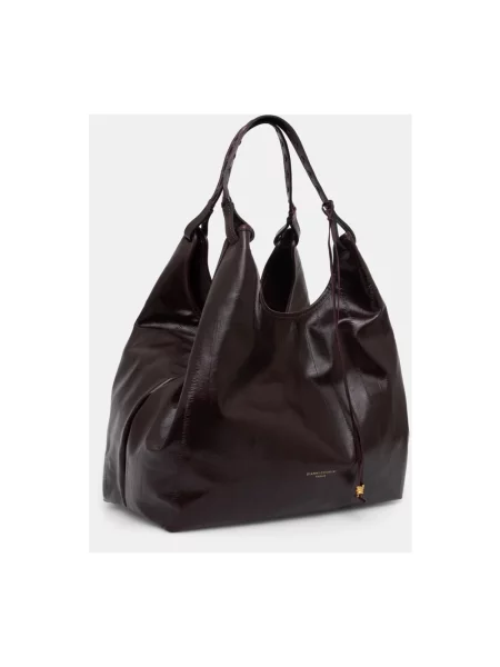 Shopperka Gianni Chiarini skórzana brązowa