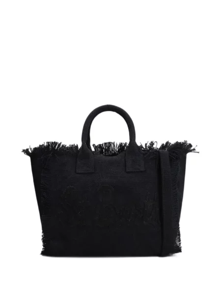 Geantă Mc2 Saint Barth cu broderie negru