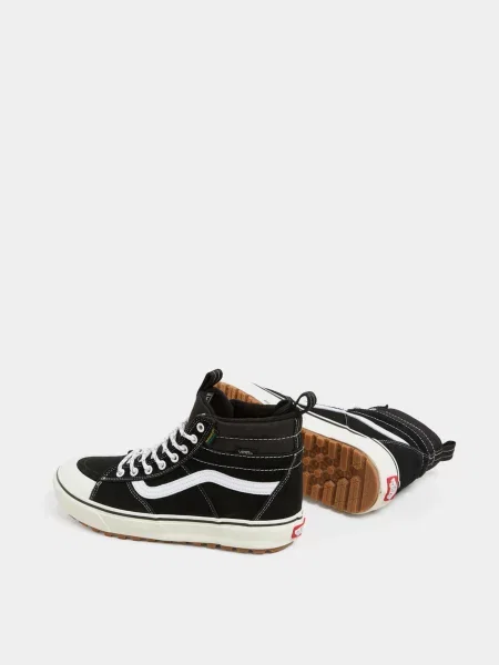 Замшевые ботинки Vans черные