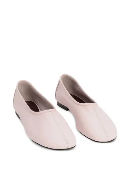Balerini By Far din piele roz