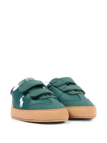 Sneakersy dziecięce Polo Ralph Lauren zielone