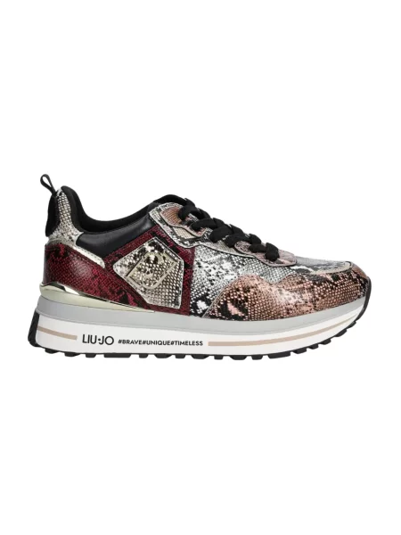 Sneakersy Liu Jo skórzane czerwone