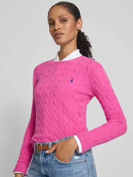 Sweter Polo Ralph Lauren różowy
