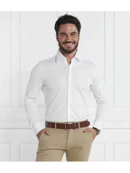BOSS BLACK Ing C HAL kent C | Casual fit fehér