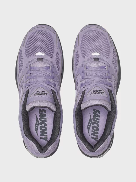 Шкіряні кросівки Saucony Jazz фіолетові