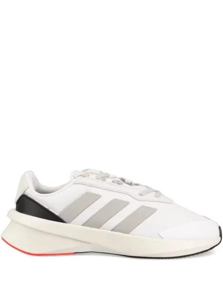 Sneakersy Adidas Terrex w paski z nadrukiem skórzane czarne