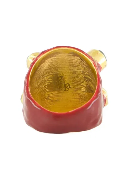 Žiedas Paula raudona