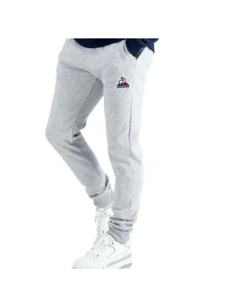 Spodnie dresowe Le Coq Sportif Ess Pant Regular szare