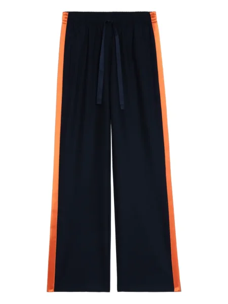 Pantaloni Zadig&voltaire cu dungi albastru