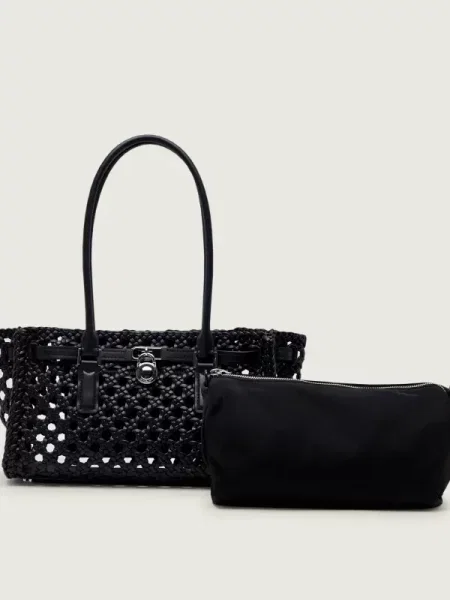 Michael Kors Geantă pe umăr Hamilton Moderne negru