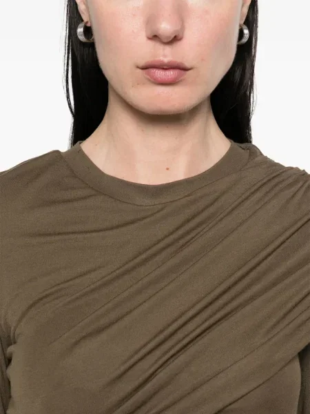 Rochie mini Marant Etoile de costum verde
