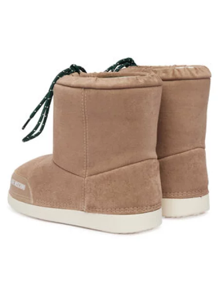 LOVE MOSCHINO Sniego batai ruda