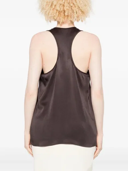 Top Chb Christian Boaro din satin maro