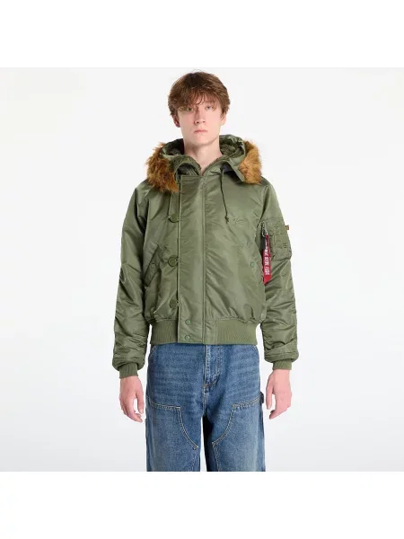 Bunda Alpha Industries Heritage Sage-Green L zelená
