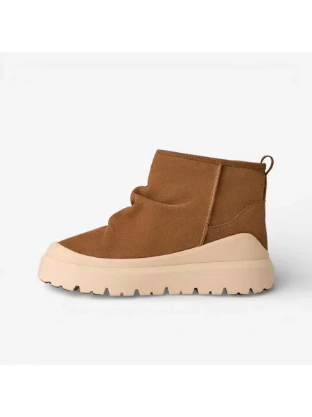Malé mini členkové topánky Ugg biela