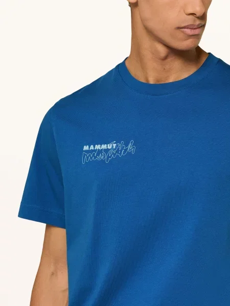 Mammut Koszulka Base blau fioletowa