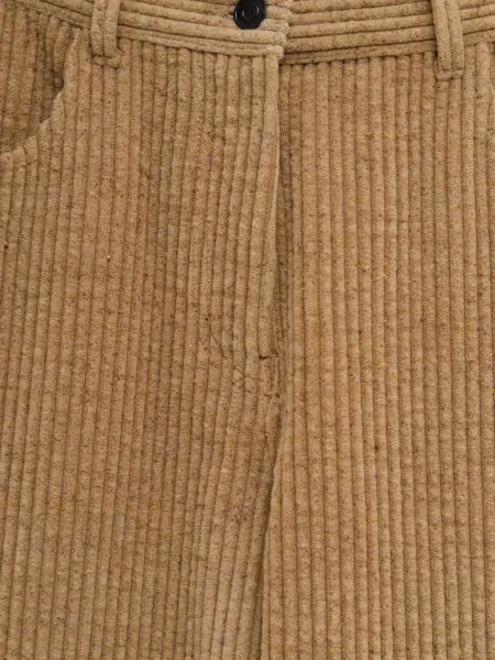 Pantaloni The Row de catifea cord