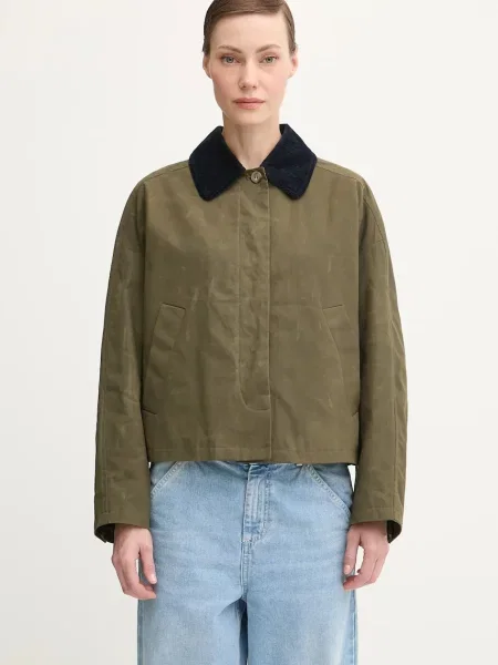 A.P.C. jachetă de Veste Becca de tranziție oversize verde