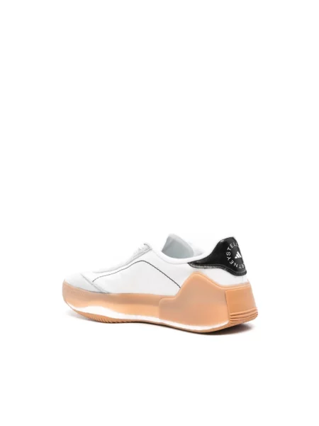 Sneakersy Adidas skórzane na siłownię białe