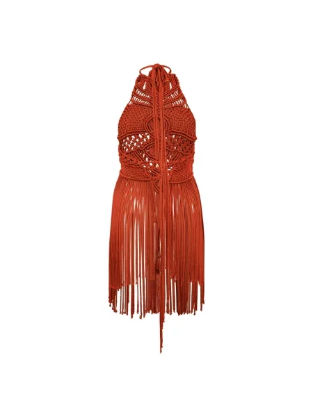 Sukienka Alberta Ferretti czerwona