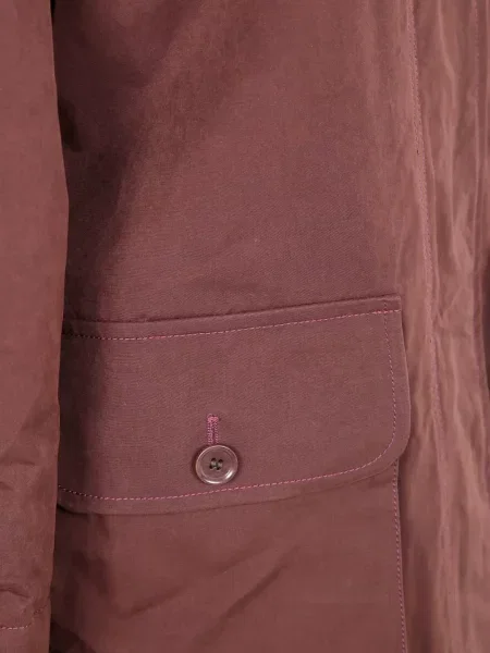 Kołnierzykowy kurtka Aspesi sztruksowa czerwona