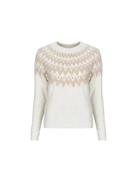 ONLY Pulover ONLFRY rožnato zlata / svetlo siva bež