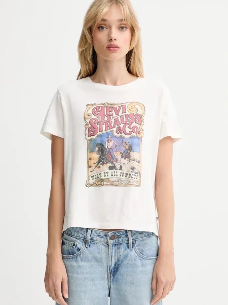 Тениска Levi's дамска бяло