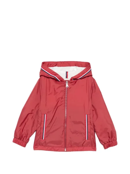 Kurtka dziecięca Moncler Enfant czerwona