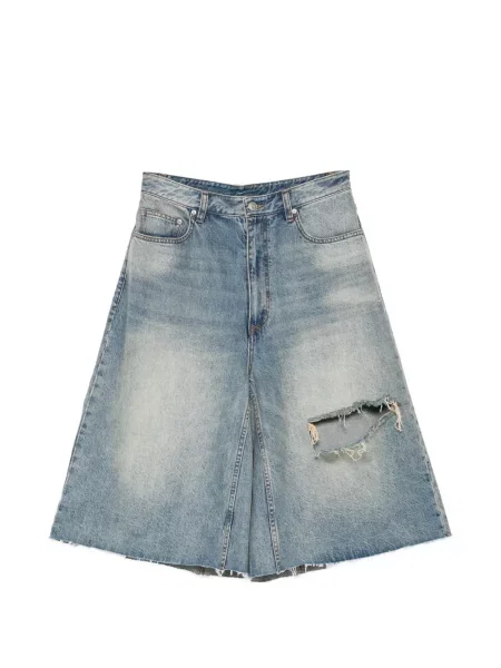 Pantaloni scurți din denim Less albastru
