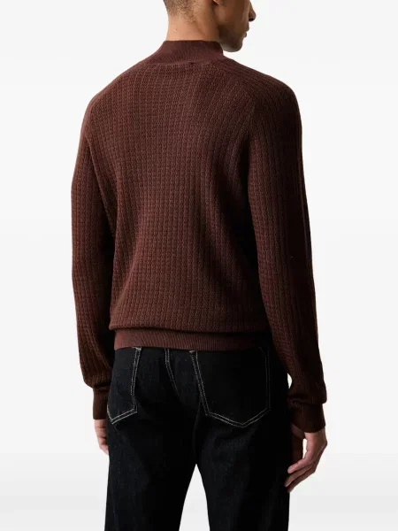 Pulover Trussardi de lână maro