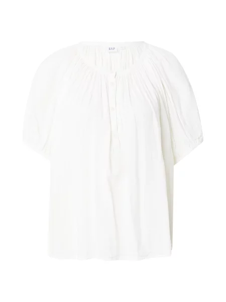 GAP Bluză POPOVER' alb