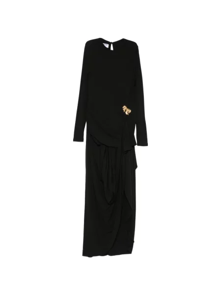Masnis maxi ruha Moschino fekete