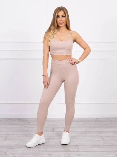 Bluză Kesi cu dungi bej