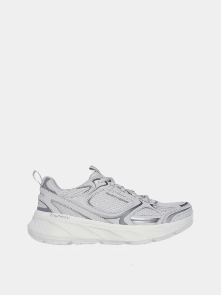 Кросівки Skechers штучна шкіра/текстиль сірий