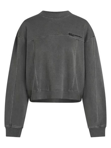 KARL LAGERFELD JEANS Mikina antracitová