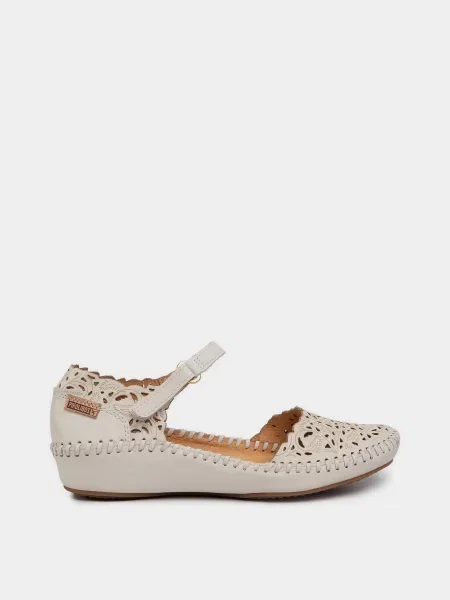 Шкіряні Балетки PIKOLINOS білий