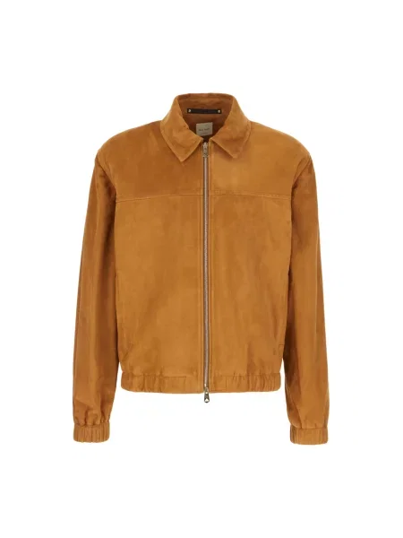 Kurtka Paul Smith zamszowa brązowa