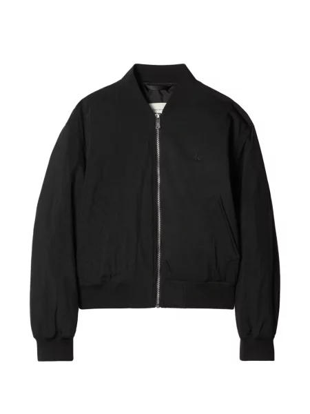 Geacă Calvin Klein cu autograf negru