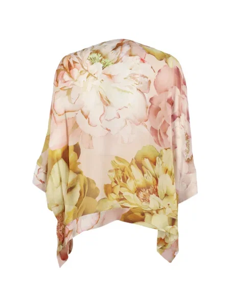 Rochie Clips cu paiete cu model floral verde