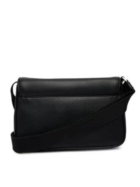 Calvin Klein Rankinė Raised Small Flap Messenger juoda