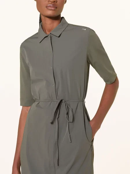 Jeanne Baret Košilové Šaty Sumatra khaki